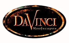 DaVinci Roofscapes roofing manufacturer logo — certified installer Royalty Roofing