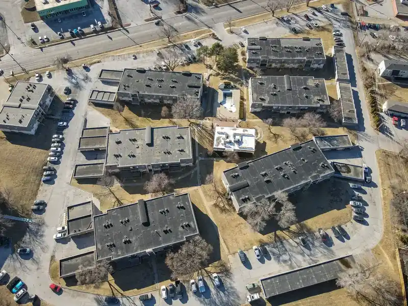Drain and Ponding Water Issues — commercial roofing in Omaha by Royalty Roofing and Siding
